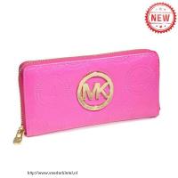 michael kors jet set continental logo groot roze portefeuilles Outlet In Roermond qvtpt462